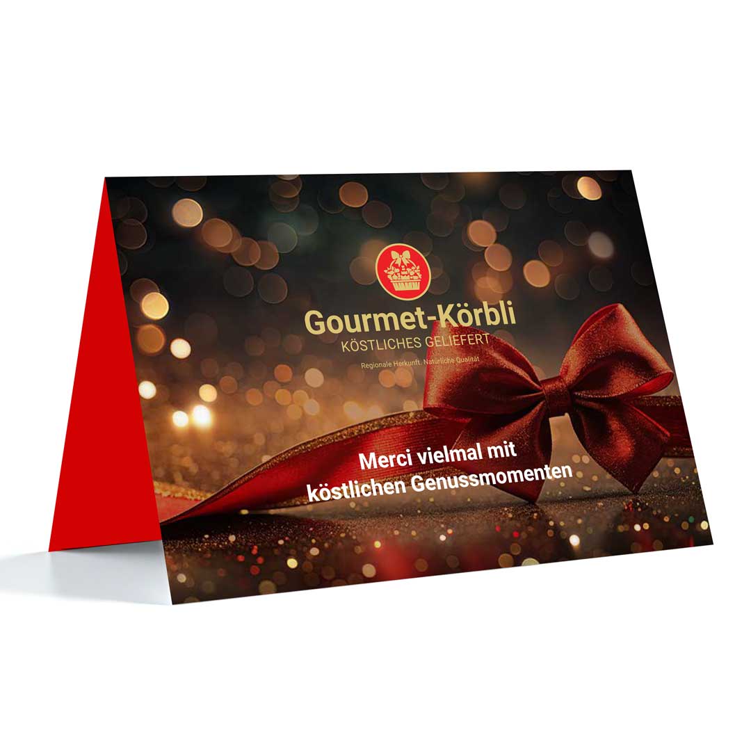 Persönliche Botschaft – individuelle Karte