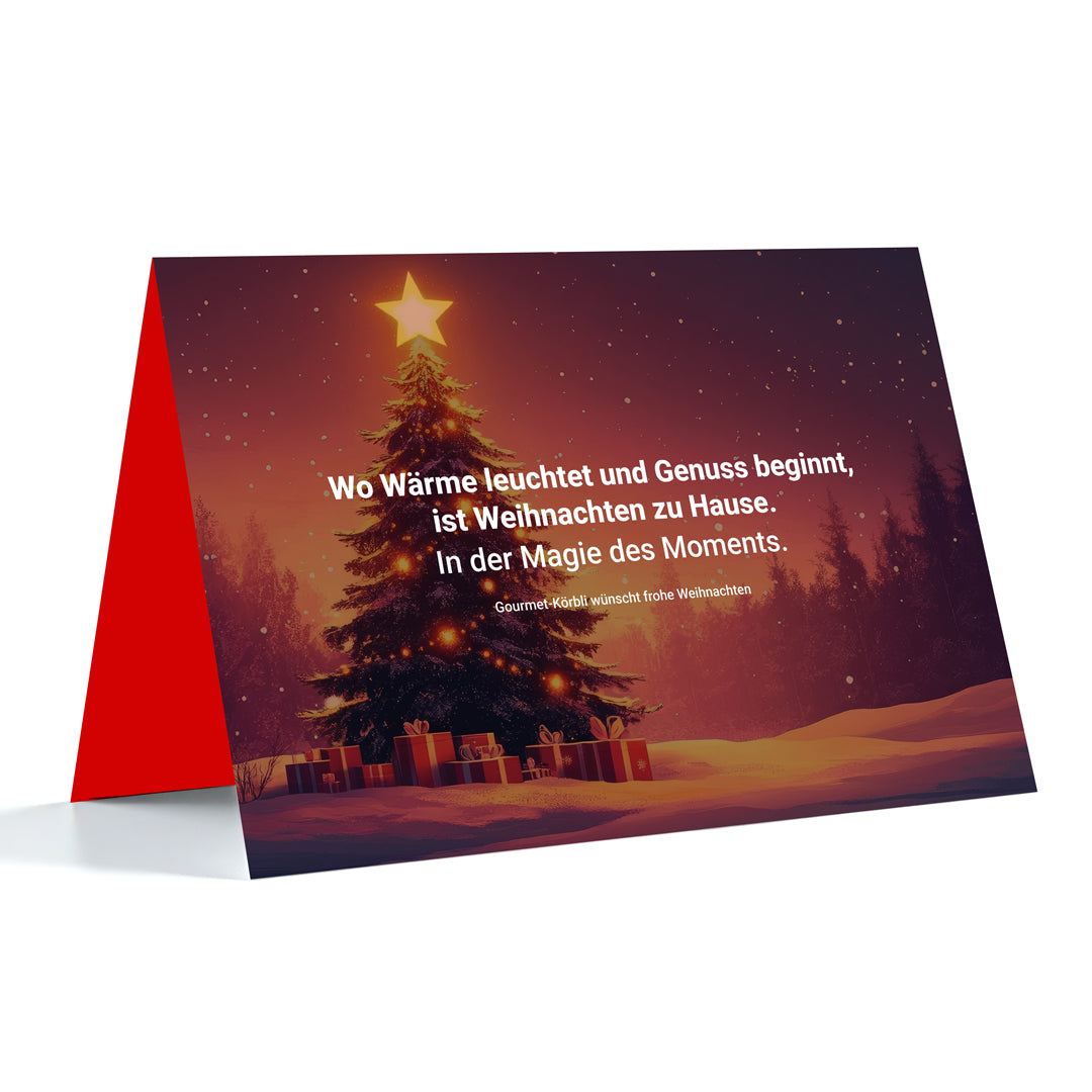 Persönliche Botschaft – individuelle Karte