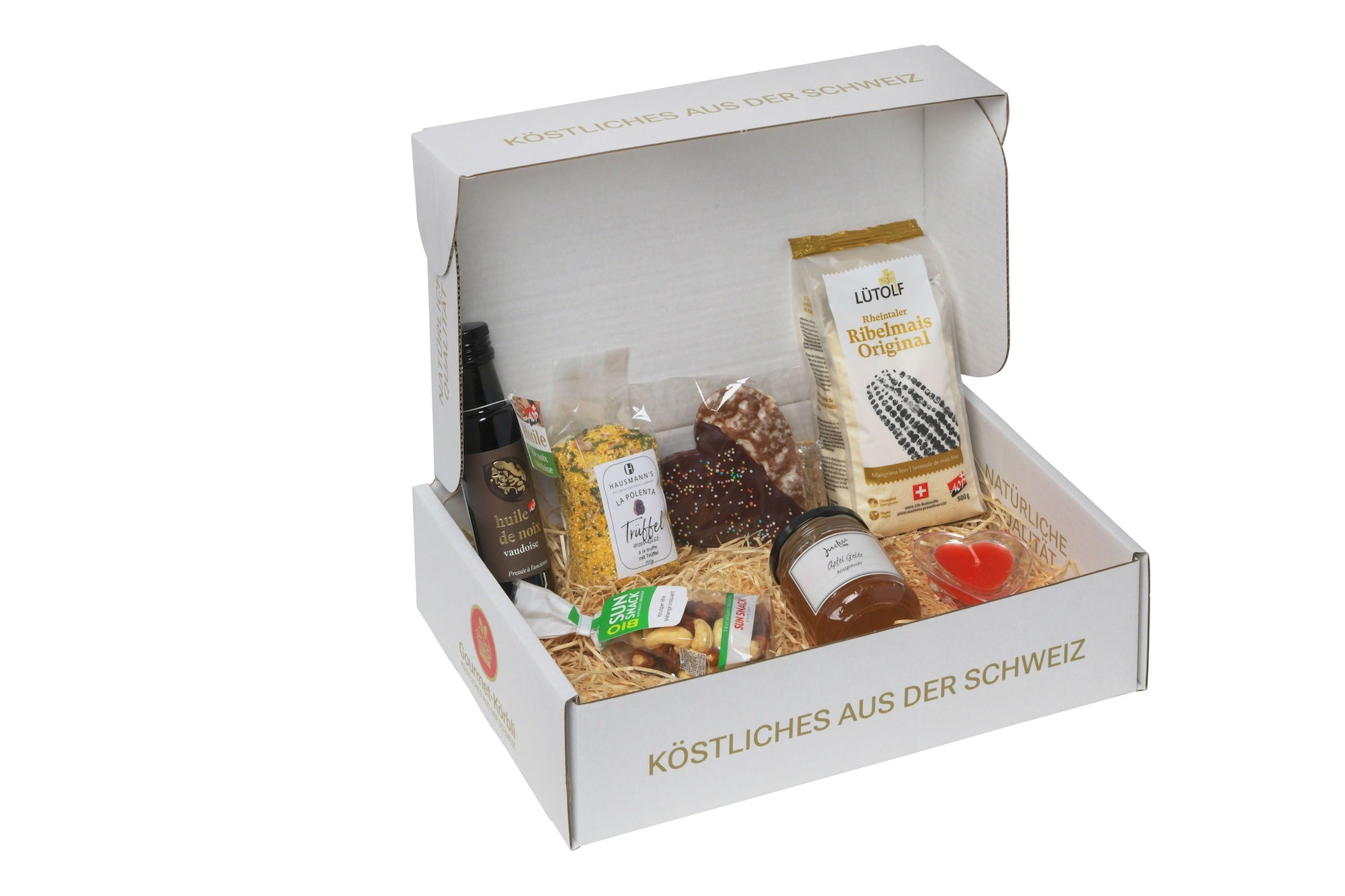 Gourmet-Körbli Trüffel – Premium Schweizer Geschenk für Unternehmen