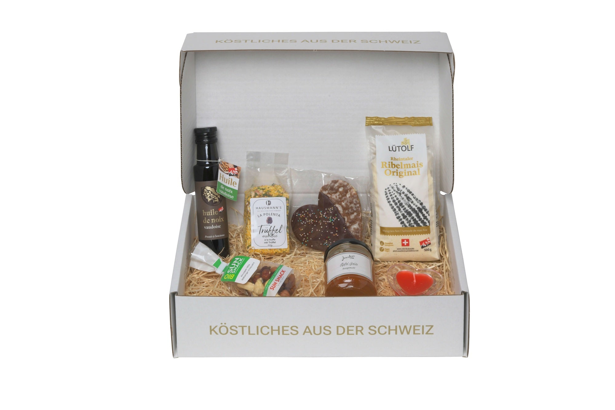 Gourmet-Körbli Trüffel – Premium Schweizer Geschenk für Unternehmen