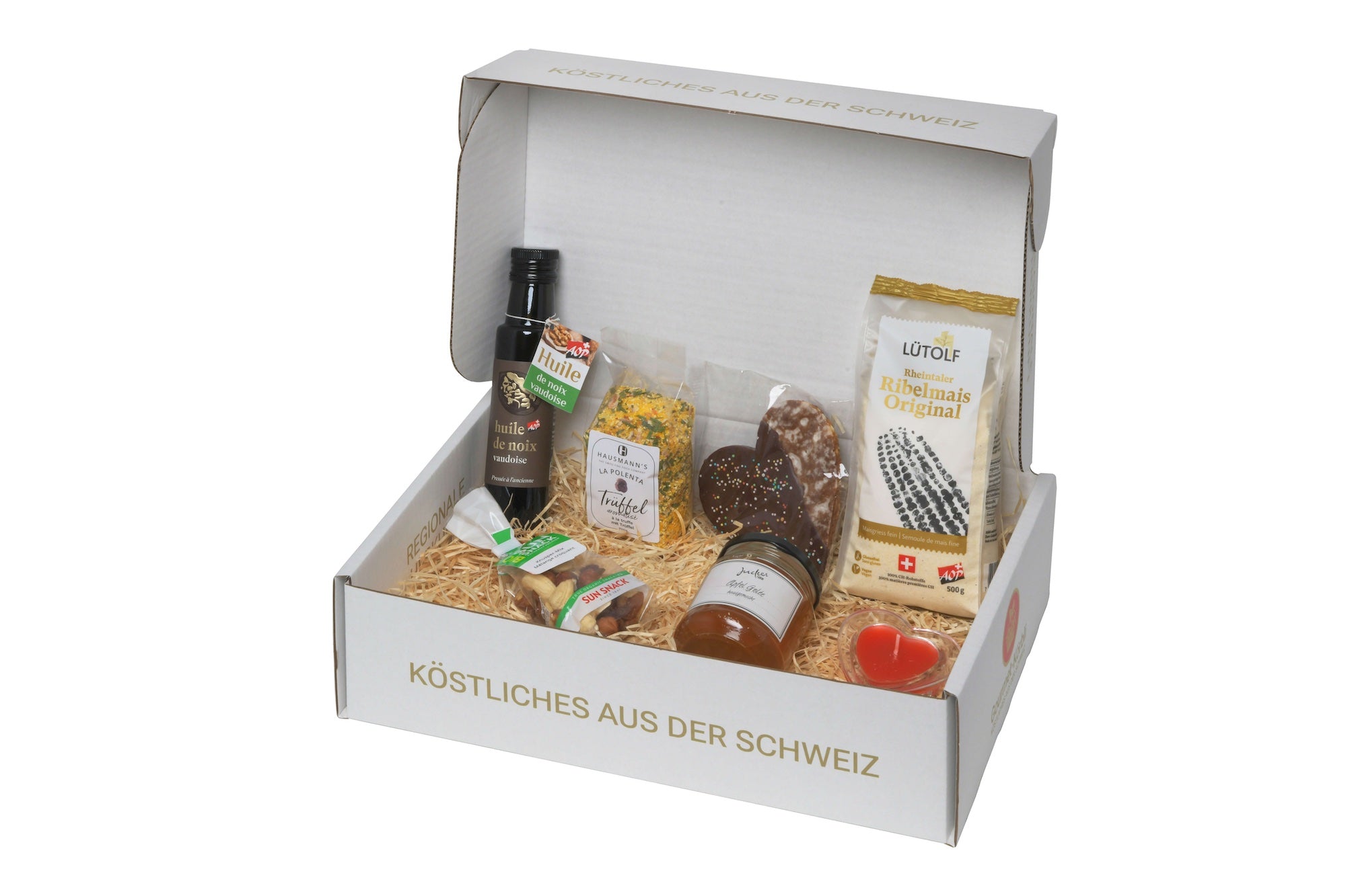 Gourmet-Körbli Trüffel – Premium Schweizer Geschenk für Unternehmen
