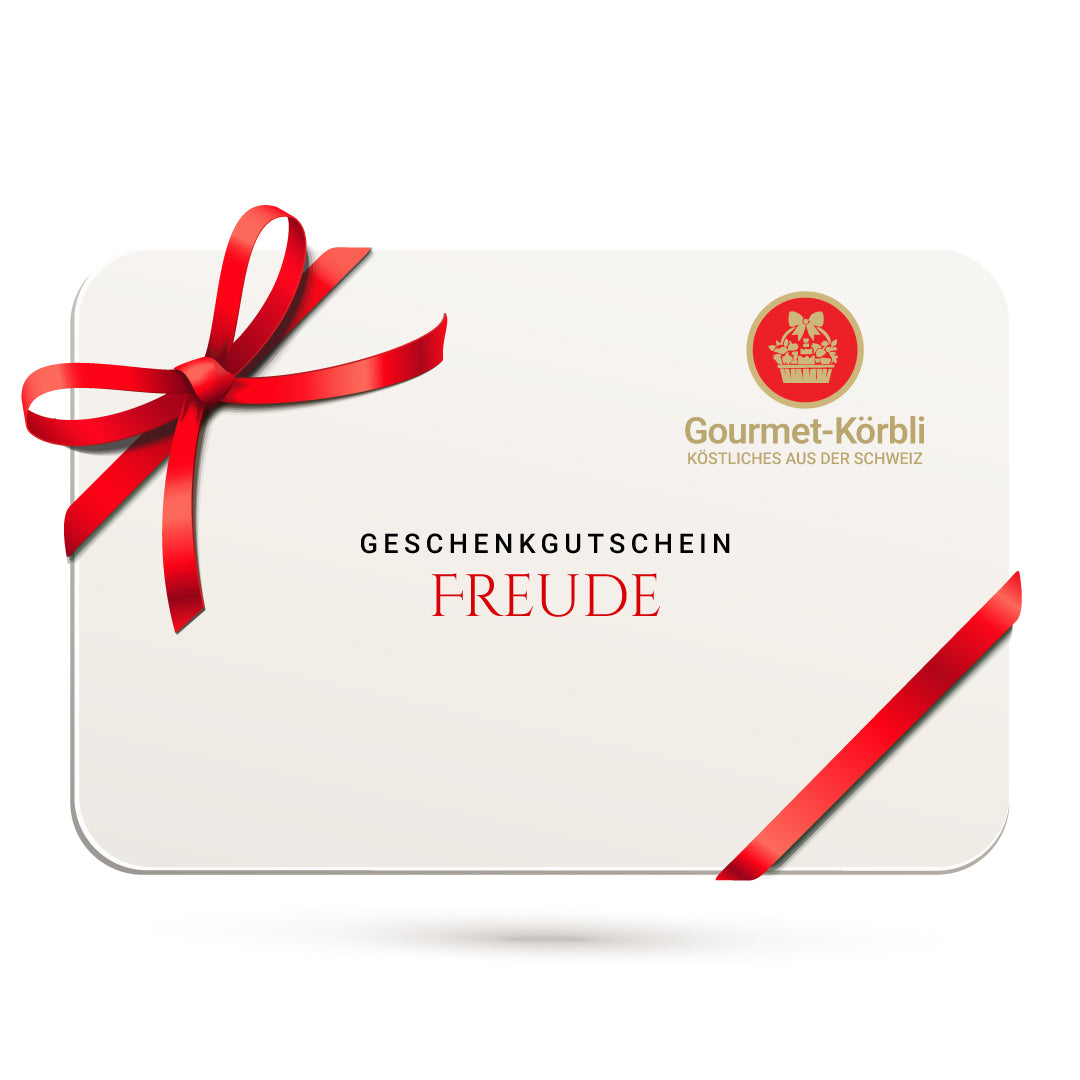 Geschenkgutschein Freude